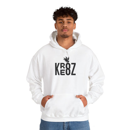 KRE8Z Brand Black Print Unisex Heavy Blend™ Hooded Sweatshirt