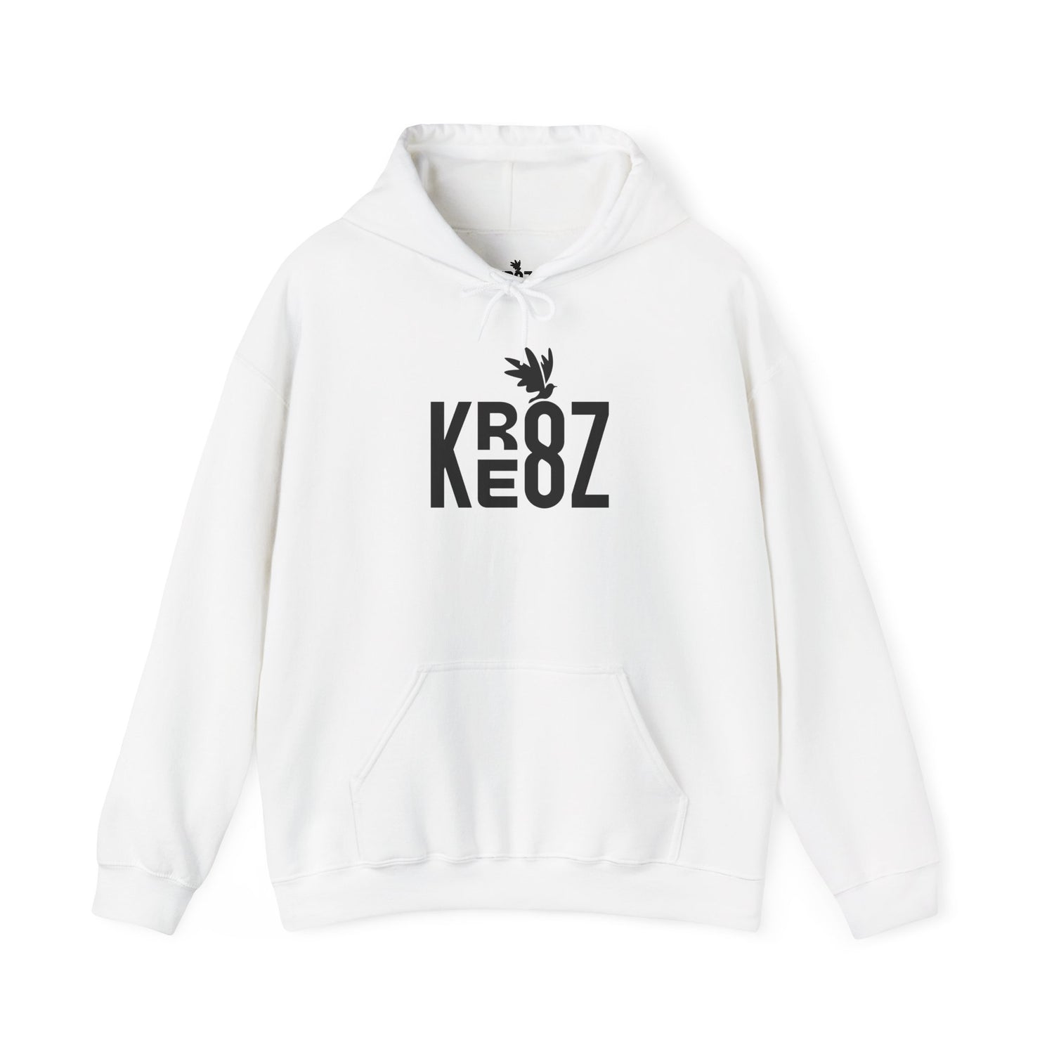 KRE8Z Brand Black Print Unisex Heavy Blend™ Hooded Sweatshirt